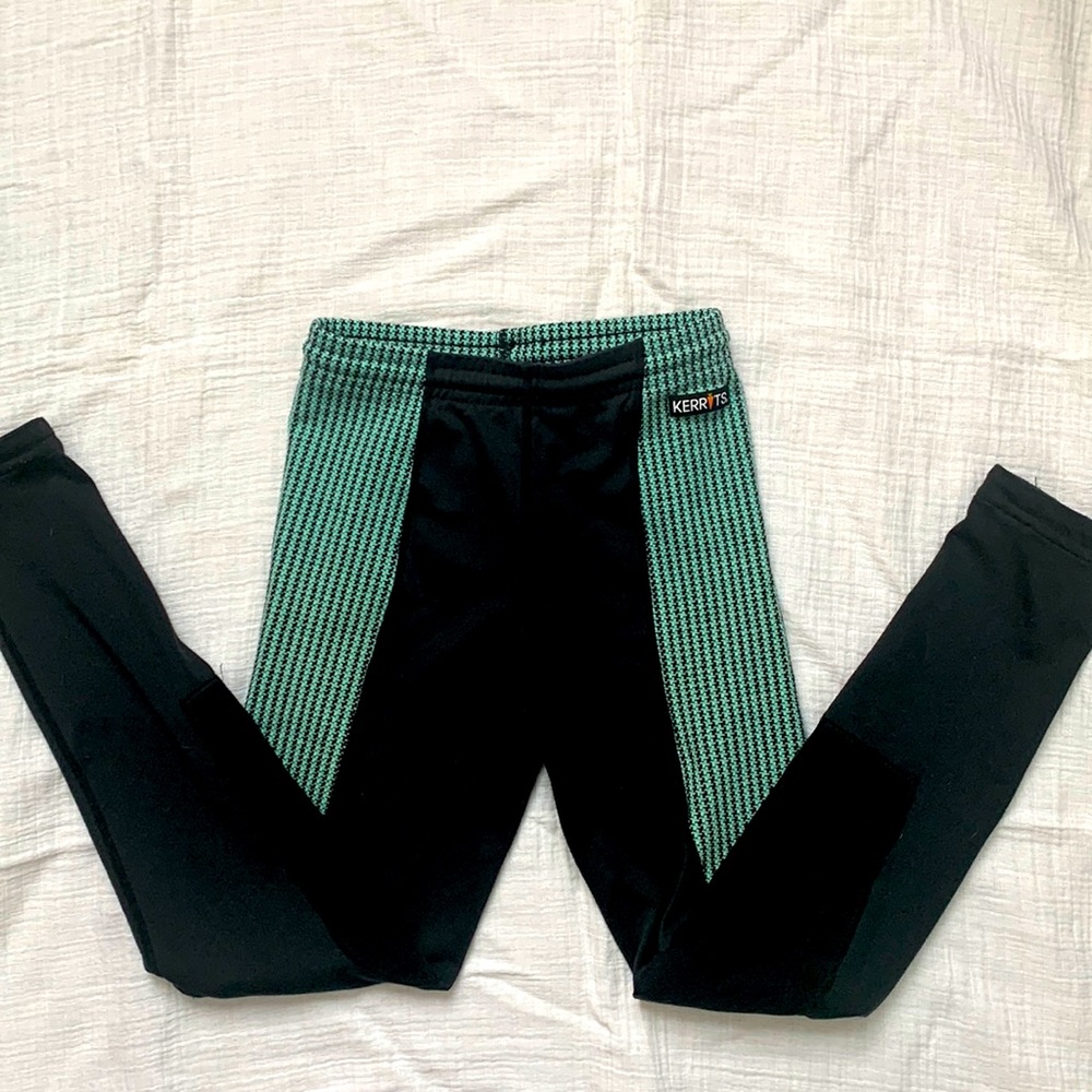 EUC kids Kerrits performance knee patch tights
